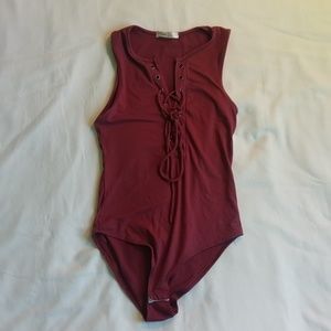 Berry Colored Body Suit